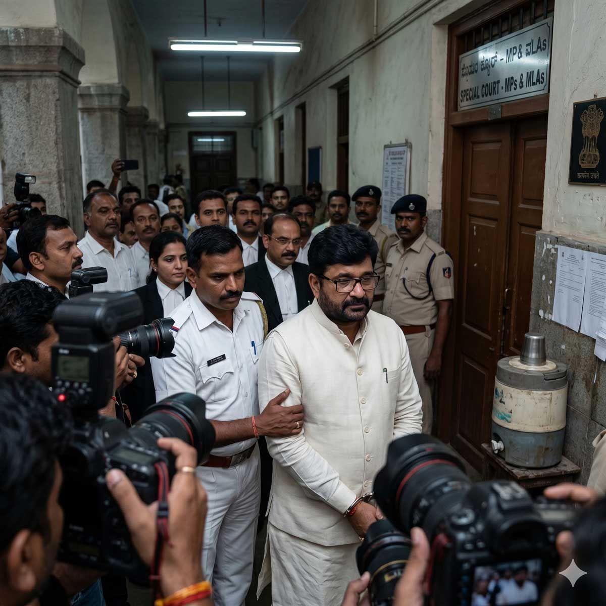Karnataka: Congress Lawmaker Vinay Kulkarni Convicted in the Murder of BJP Official Yogesh Gowda at a Local Gym