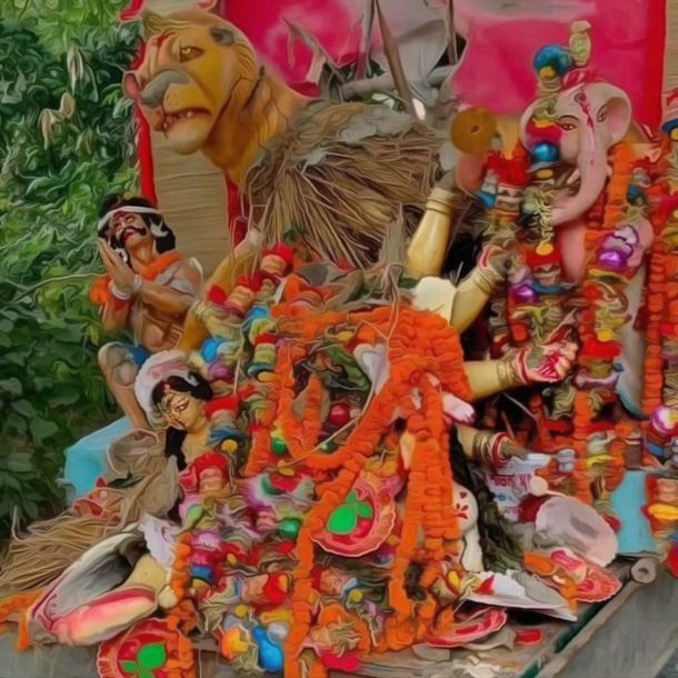 West Bengal: Muslim Mob Attacks Durga Puja in Howrah, Vandalises Idol, Pelts Stones at Hindu Devotees