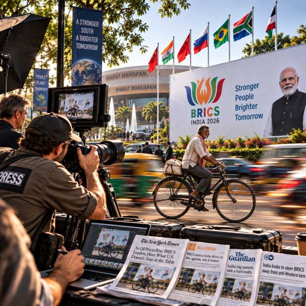 From Snake Charmers to Poverty Props: The International Press and Its Skewed Visual Framing of India at the BRICS Summit