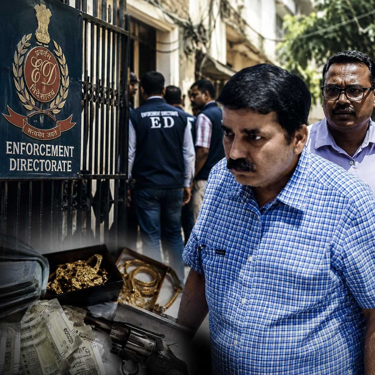 Central Agency Intensifies Crackdown on Alleged Extortion Network Involving Senior Police Official