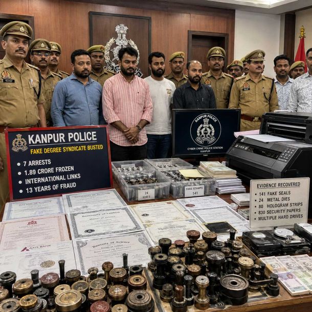 The Credentials Cartel: Inside the Transnational Fake Degree Syndicate of Kanpur
