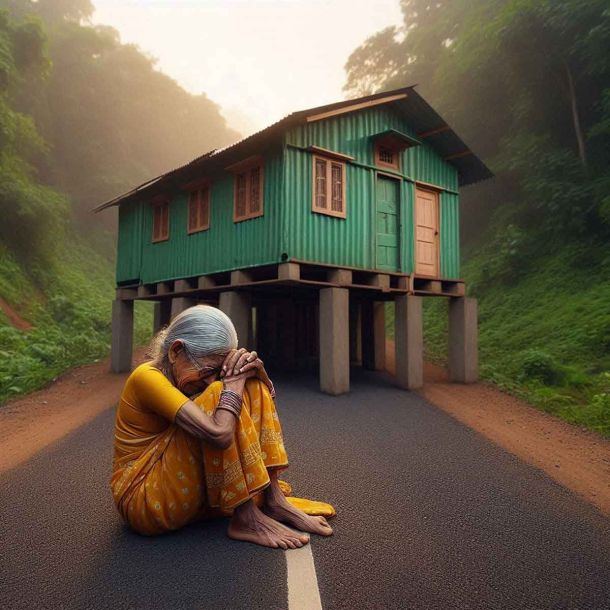 ‘How will we go to the hospital’: Lives of 25 Hindu families in Bangladesh come to a standstill after Sohail builds house in the middle of road