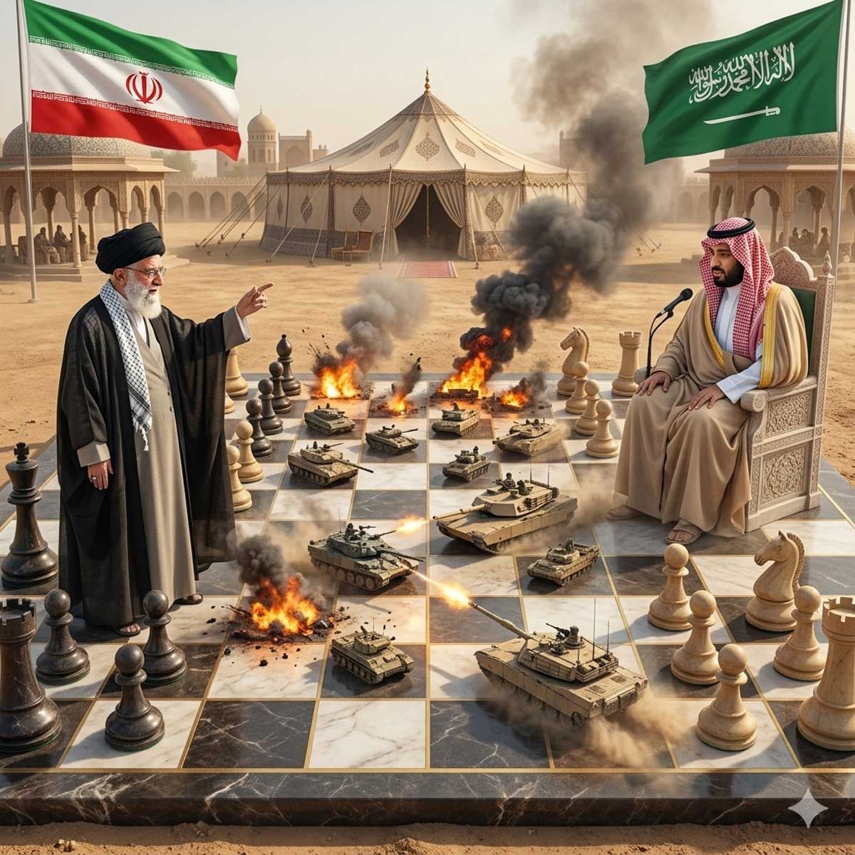 Saudi Arabia Strongly Condemns Iranian Missile Strikes on US Bases in Gulf States, Promises Full Support