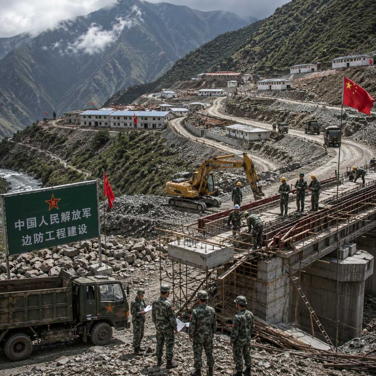 Border Alarm: Civil Society Group Warns of Chinese Advances and Infrastructure Projects in Taksing