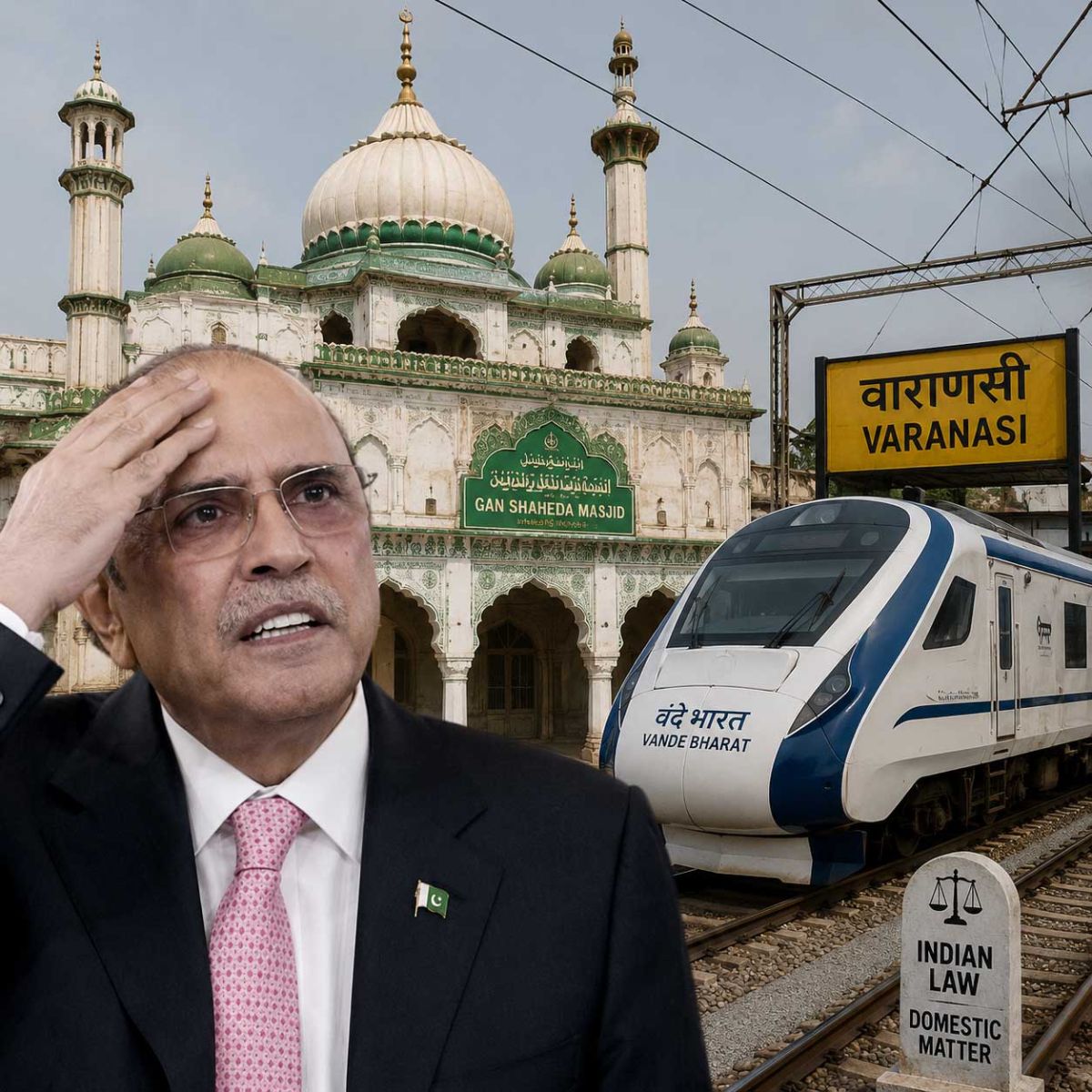 New Delhi Fires Back After Islamabad Stokes Communal Tension Over Varanasi Railway Infrastructure Upgrade