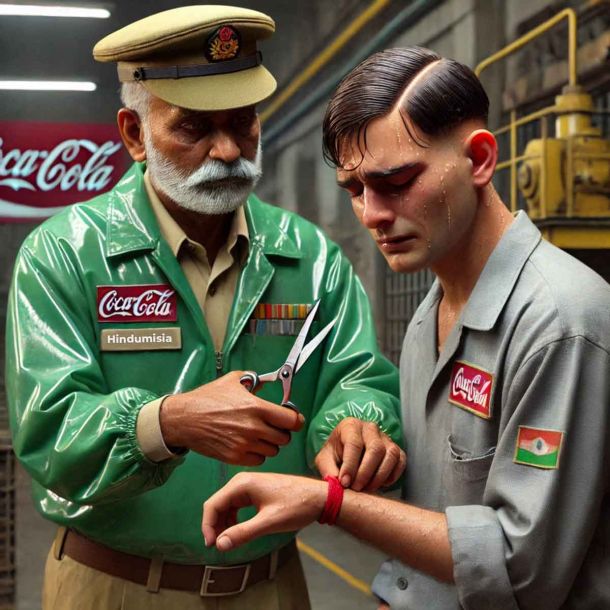 UP: Coca-Cola factory in Ayodhya forcibly cuts off Kalava of Hindu employees, cites ‘food security’ as a reason after outrage