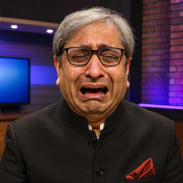 Ravish Kumar, who earlier said GST burdened consumers, sulks after Modi govt makes insurance tax-free