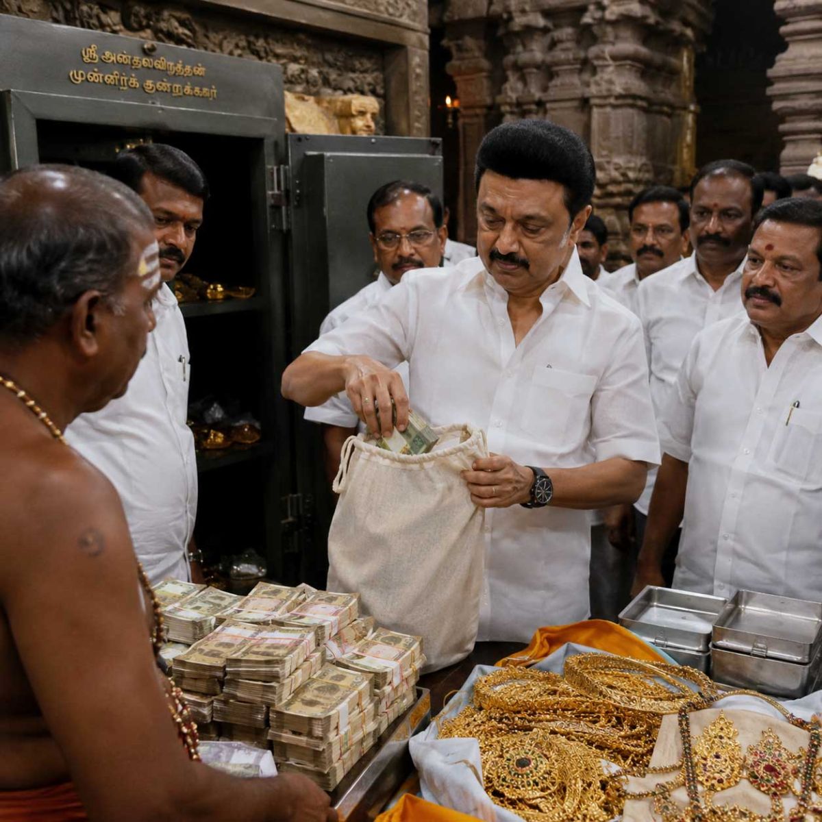 High Court Questions Tamil Nadu Policy of Depositing Temple Funds into Loss-Making State Corporations