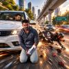 Gurugram Biker Sia Hit-and-Run Case: Driver Kalyan Bainsla Apprehended in Rajasthan, Upgraded to Attempt-to-Murder Charge