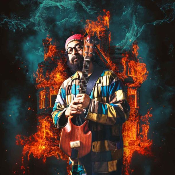 Rahul Ananda’s home, a once vibrant cultural hub, looted and burnt