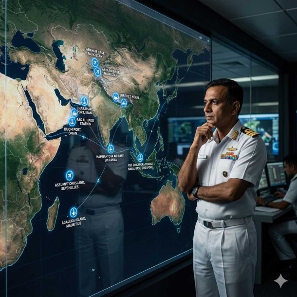 Global Reach: Mapping India’s Strategic Military Footprint Beyond its Borders