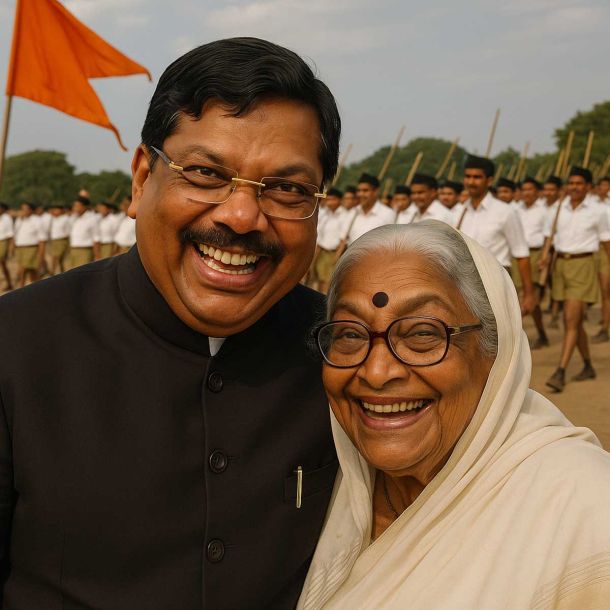 CJI Gavai’s mother attacks Dussehra as a festival ‘harming social consciousness’: Turns RSS Vijaydashami invite into Hinduphobia rant, son Rajendra insists ‘she will attend’