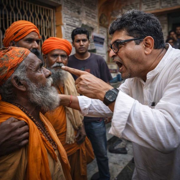 TMC Politician Ashim Basu Evicts Visiting Monks From Kolkata Ashram Calling Them Fake Saffron-Clad Thieves, Saints Say They Were Targeted For Spreading Hinduism